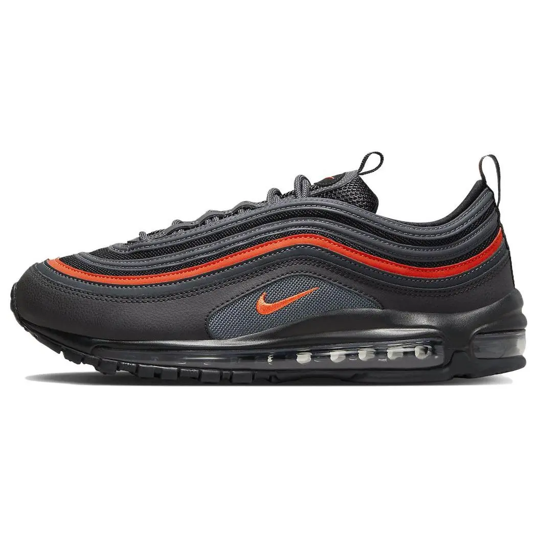 Nike Air Max 97 Black Anthracite Picante Comfort Low Top Sneakers Unisex 921826-018