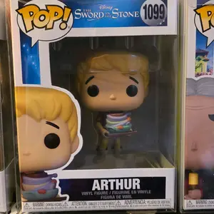 Funko Pop! Sword in the Stone Arthur Vinyl Figure #1099 Collectible Toy