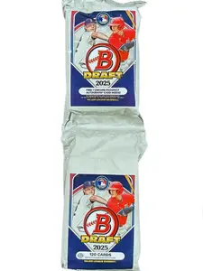 2025 Bowman Draft Baseball - Super Jumbo Hobby Individual Pack - Licensed Product - 120 Cards per Pack, 1 Autograph per pack