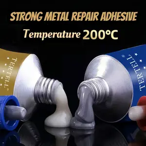 100g Set Strong Heavy Duty Metal Repair Epoxy Adhesive, Suitable for Metal Plastic Wood Cement Ceramic, Furniture Appliance Vehicle Water Pipe Tile