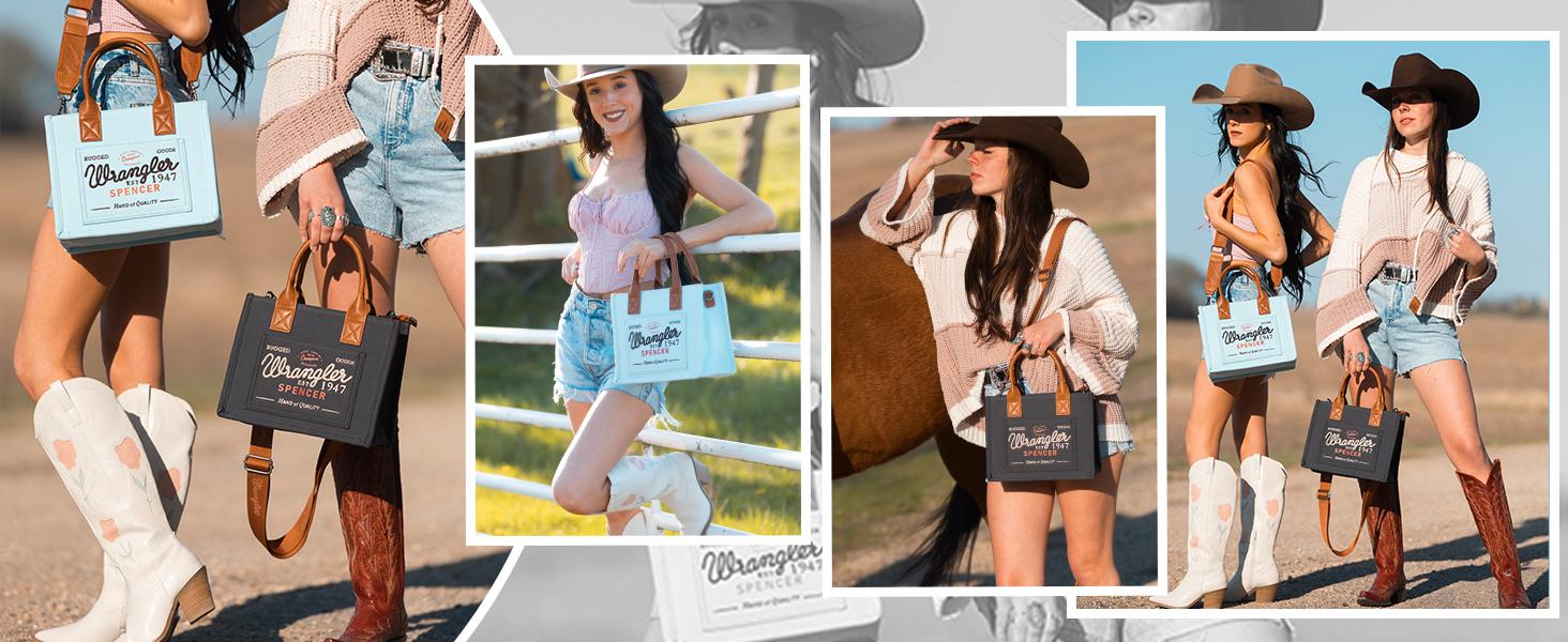 Wrangler Medium Tote Bag Canvas Crossbody Shoulder Purses Top-Handle Handbags woman gift Multi-Pocket ote Bag Wrangler Medium Tote Bag Canvas Crossbody Shoulder Purses Top-Handle Handbags woman gift Multi-Pocket ote Bag