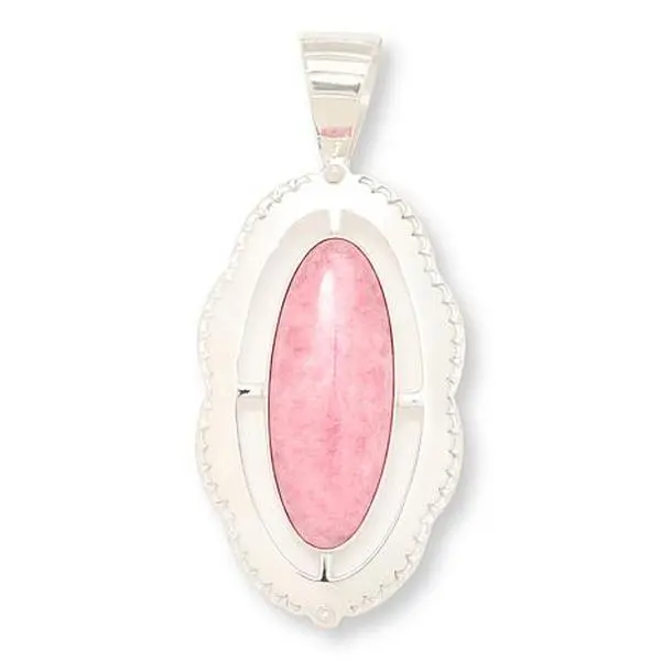 Mine Finds by Jay King Gallery Collection Rhodochrosite Sterling Silver Pendant