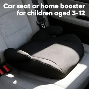 2026 New Child Car Seat Booster Pad, Portable Baby Safety Cushion, Home Use Dual Purpose, Stable Non-Slip Comfortable Breathable