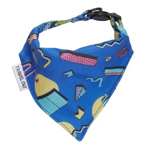 Stylish Cat Collar and Bandana with 90s Vibes