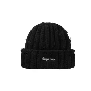 Supreme Hand Tied Beanie Black