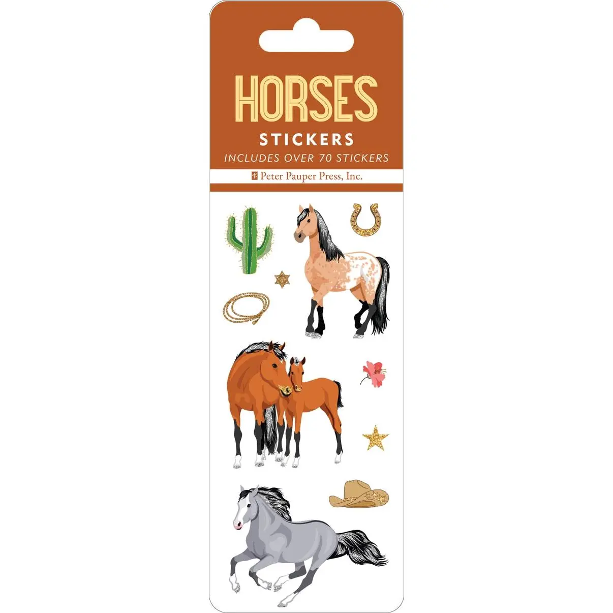 Horses Sticker Set Horses Sticker Set