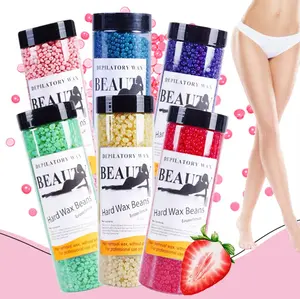 Wax Beads for Hair Removal 400g Hard Wax Beads for Sensitive Skin Brazilian, Face, Bikini, Eyebrow, Legs, Painless Waxing Beads Painlessat Home for Women and Men Hard Wax Microbeads Body Care waxing at home kit