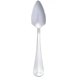 Stainless Steel Serrated Edge Grapefruit Spoon For Citrus Fruit Watermelon Ice Cream Dessert Kitchen Coffee Flatware