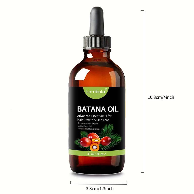 Kambuta Batana Oil Organic Haircare Anti Hair Loss Repair Set with Moisturizing Scalp Serum for Smooth Healthy Hair Outdoorfun Natural Restoration Moisturize