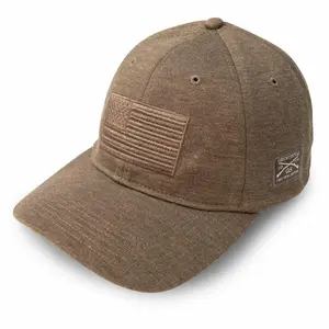 Blackout Flag Stretch Fit Hat - Military Green