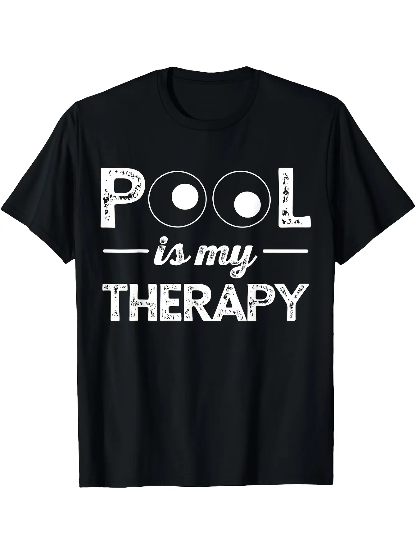 Billiards T-Shirt for Pool Enthusiasts Suitable for Both Men And Women Featuring a Summer Design with Short Sleeves Made of 220G Pure for