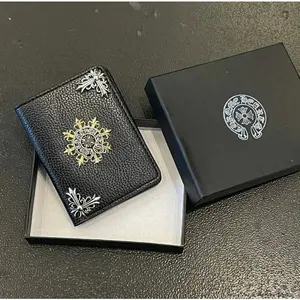 Classic Trendy Vertical Folding Wallet -HighQuality PU Leather -Waterproof and ScratchResistant-ldeal Gift For Him-Suitable for dailvUse