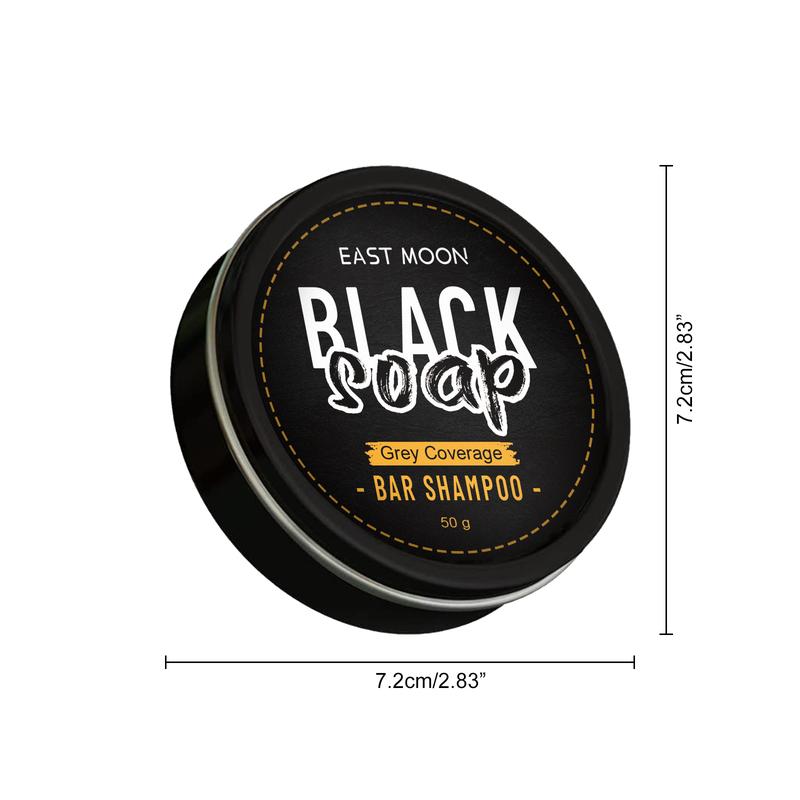 Moisture Black Hair Soap for Men Nourishing and Moisturizing Black Hair Brightening Hair Repair Deep Cleaning for All Hair Types