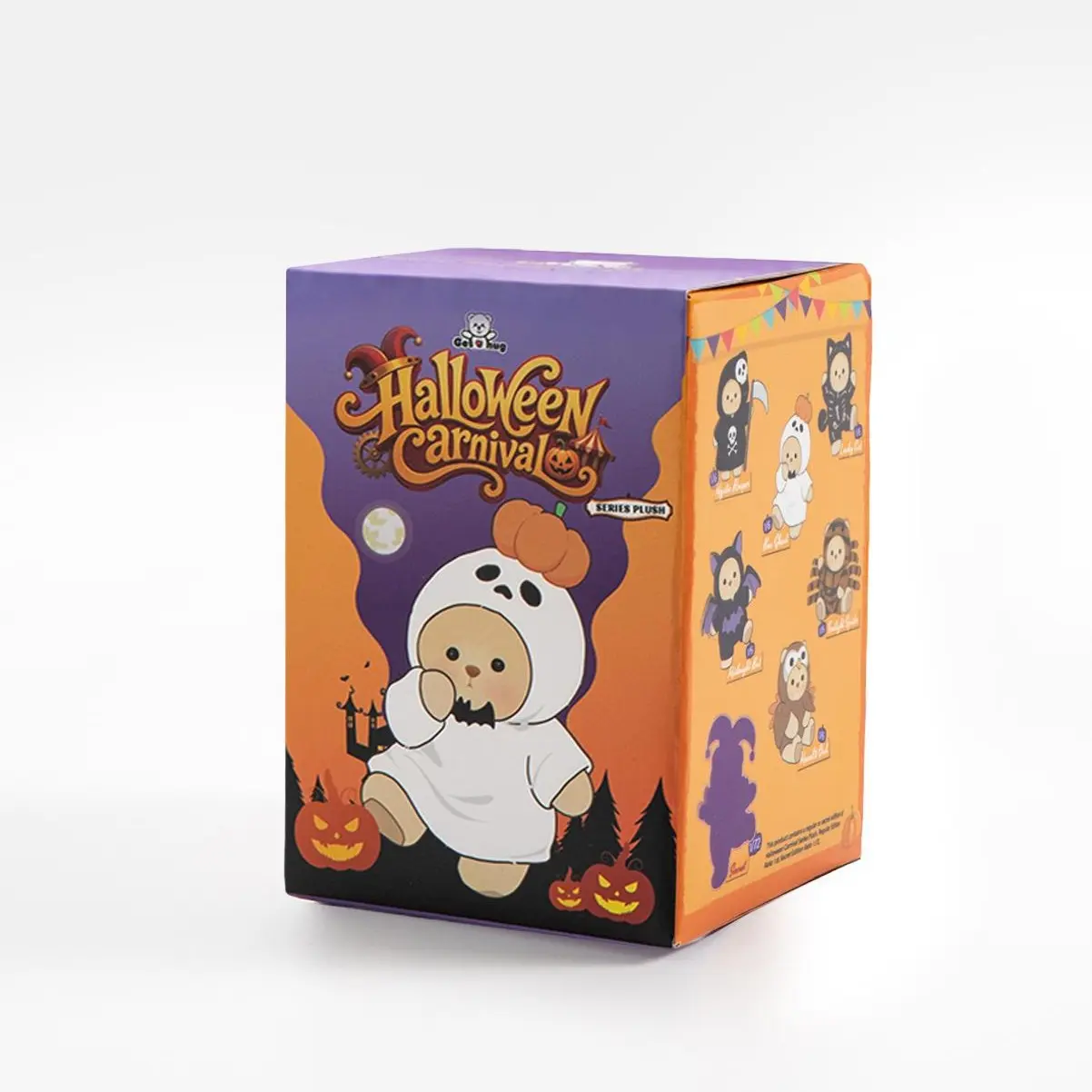 Getahug Halloween Carnival Series Mini Bear Plush Blind Box | 5.9 Inches Pendant Keychain Bag Charm Gift (Pre-sale)