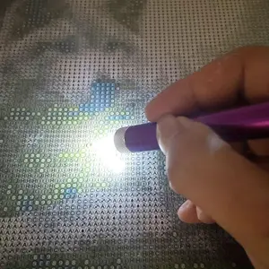 5D Rhinestones Painting Lighting Point Pen, Rhinestones Painting Pen, DIY Rhinestones Painting Kit, Art Craft Rhinestones Painting Supplies, Diamond Art Tools