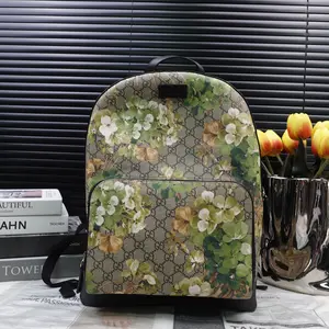 Pre-owned GUCCI Coated Canvas Backpacks Large Backpack
