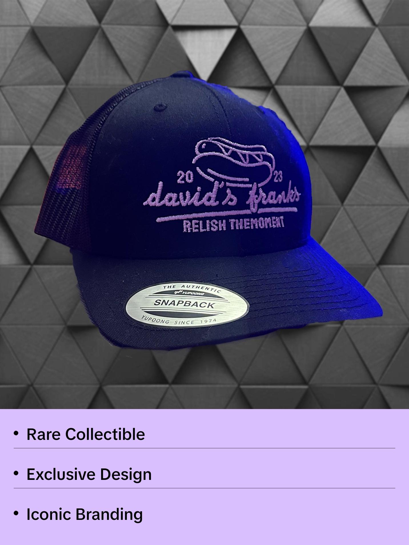 David's Franks Hot Dog Trucker Hat #1 | DMF Signed (RARE 1 of 10)