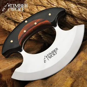 Timber Wolf Shredder Ulu Knife