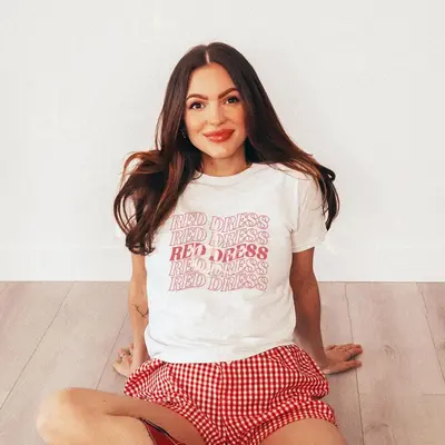 トップス jennie Ruby Red Eye Baby Tee - S Jennie Ruby Red Eye Baby Tee - TikTok Shop