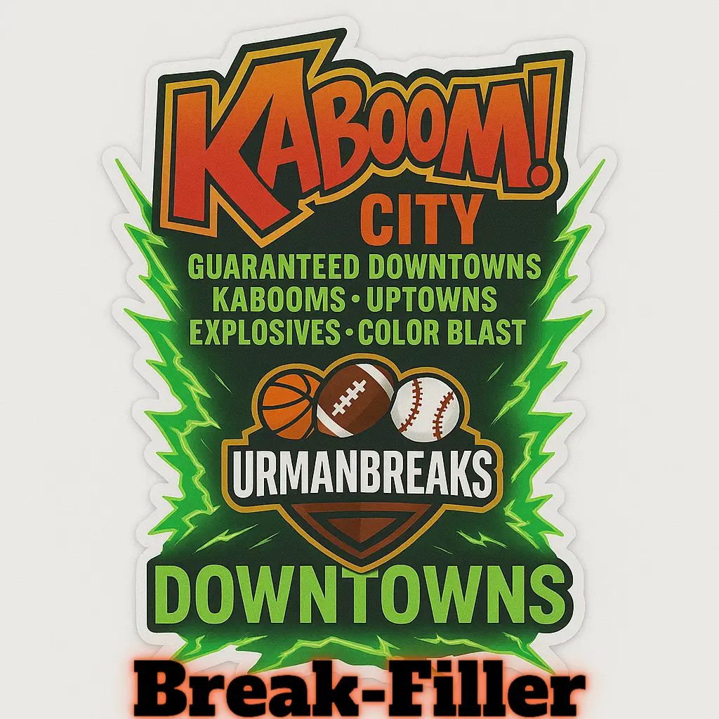 UrManBreaks Directional Filler for Main Break HOGO Format Sports Cards