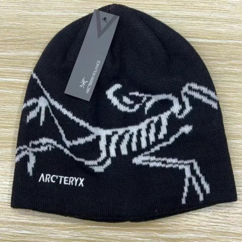 Arc'teryx Knit Beanie Fernie Dino Patch Hat - Comfortable Knit Material with Unique Dino Patch for Everyday Wear