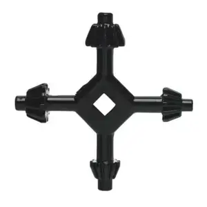 4 In 1 Multifunctional Electric Drill Key Mini Drill Chuck Keys Carbon Steel Drill Chuck Wrench Set Black For Drill Presses