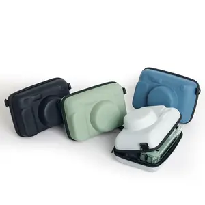Bag FOR Camera Protective Cover Case For Instax wide W400/210/300/LOMO Camera General Hard Case PU Protective Pouch with Shoulder Strap