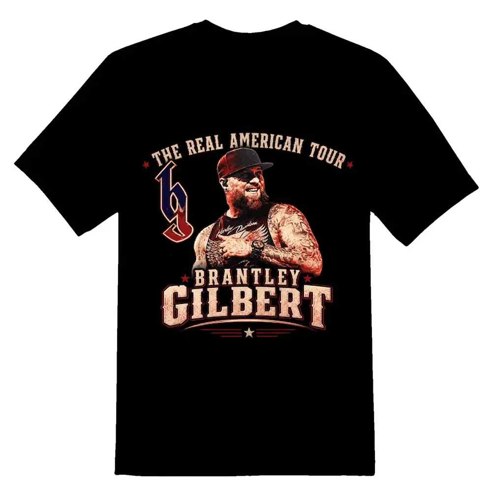 Brantley Gilbert Country Must Be Country Wide Vintage T Shirt HY5243