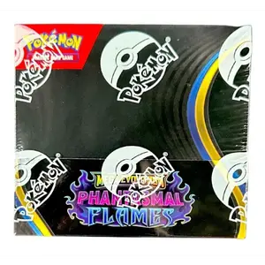 Pokémon TCG Mega Evolutions Phantasmal Flames Booster Display Box 36 Packs Mega Charizard X ex Gengar ex Heracross ex for Collectors and Players