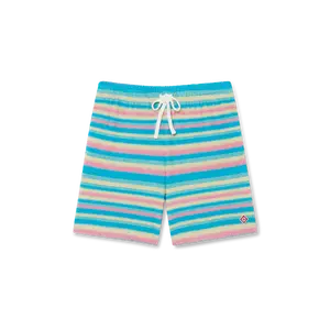 CASABLANCA Stripe Towelling Shorts Womens Apparel