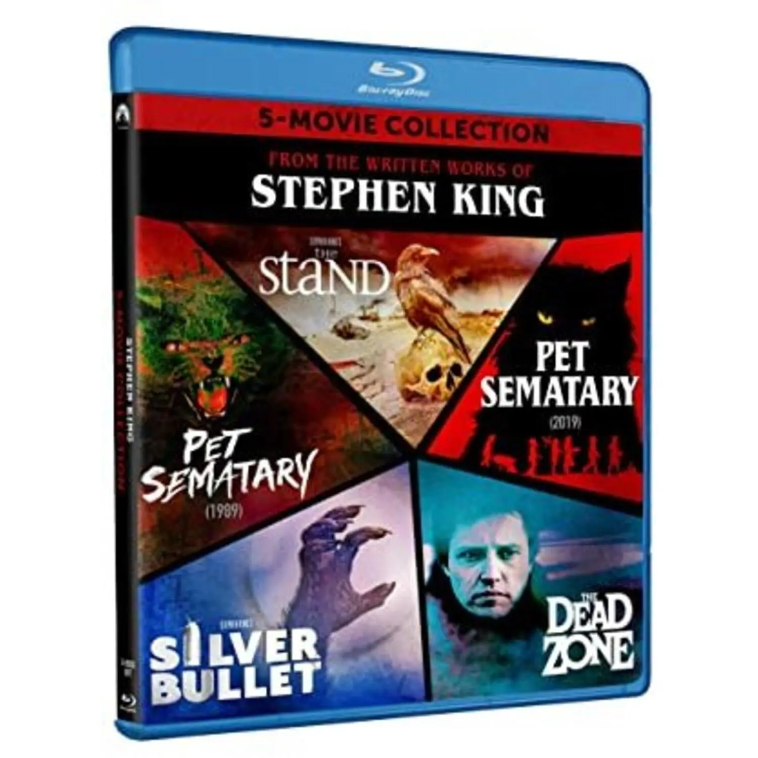 Stephen King 5-Movie Collection  [BLU-RAY MOVIE] Boxed Set, Gift Set