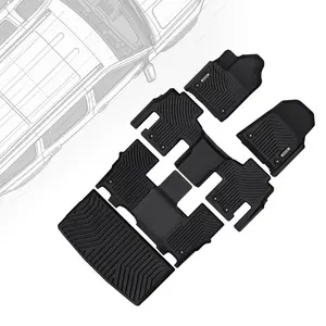 OEDRO Floor Mats Accessories Set (Full Set + Cargo) Fit for 2022-2025 Jeep Wagoneer