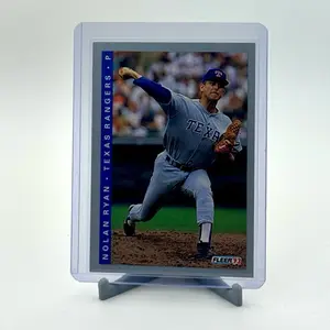 Fleer 1993 Nolan Ryan #690 Texas Rangers Baseball Trading Card, Legend of Nolan Ryan Collectible Item (As Shown)