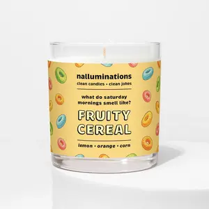 Fruity Cereal Funny Candle - Fruit Cereal Scent