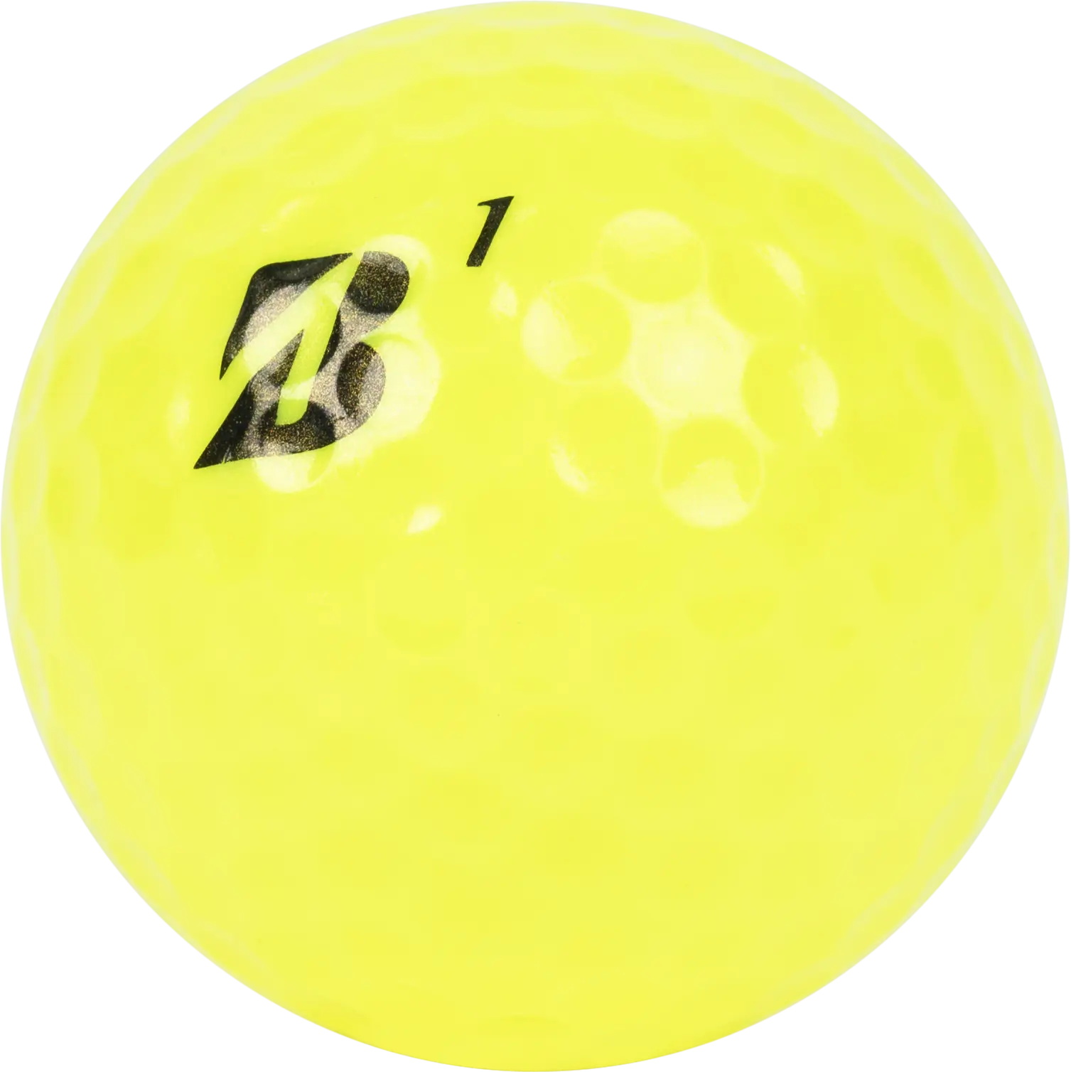 Bridgestone Yellow Mix Golf Balls - 1 Dozen, Ball Set, Mix Models, Premium Models