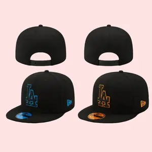 New Era MLB 59FIFTY Snapback Cap - NY Yankees/LA Dodgers Anniversary Patch, Unisex Classic Sport Streetwear Adjustable Collectible Headwear