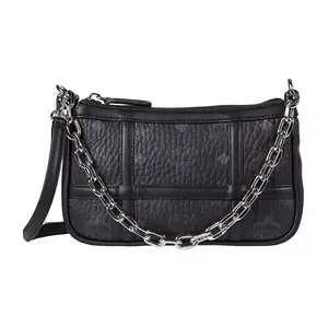 MCM Aren Monogram Detachable Adjustable Strap Zipper Closure Mini Handbag for Women