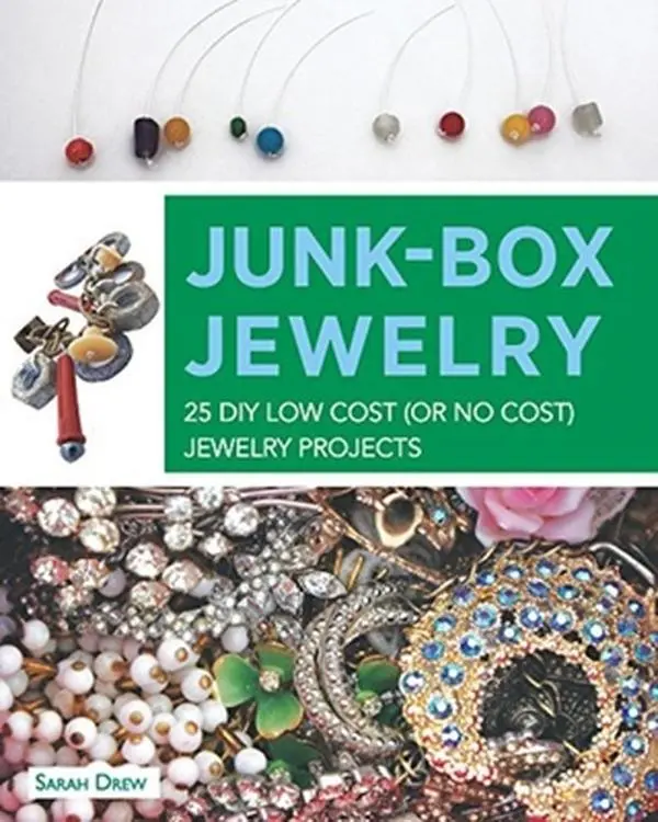 USED Book - Junk-Box Jewelry: 25 DIY Low Cost (or No Cost) Jewelry Projects by Sarah Drew (Paperback) - english