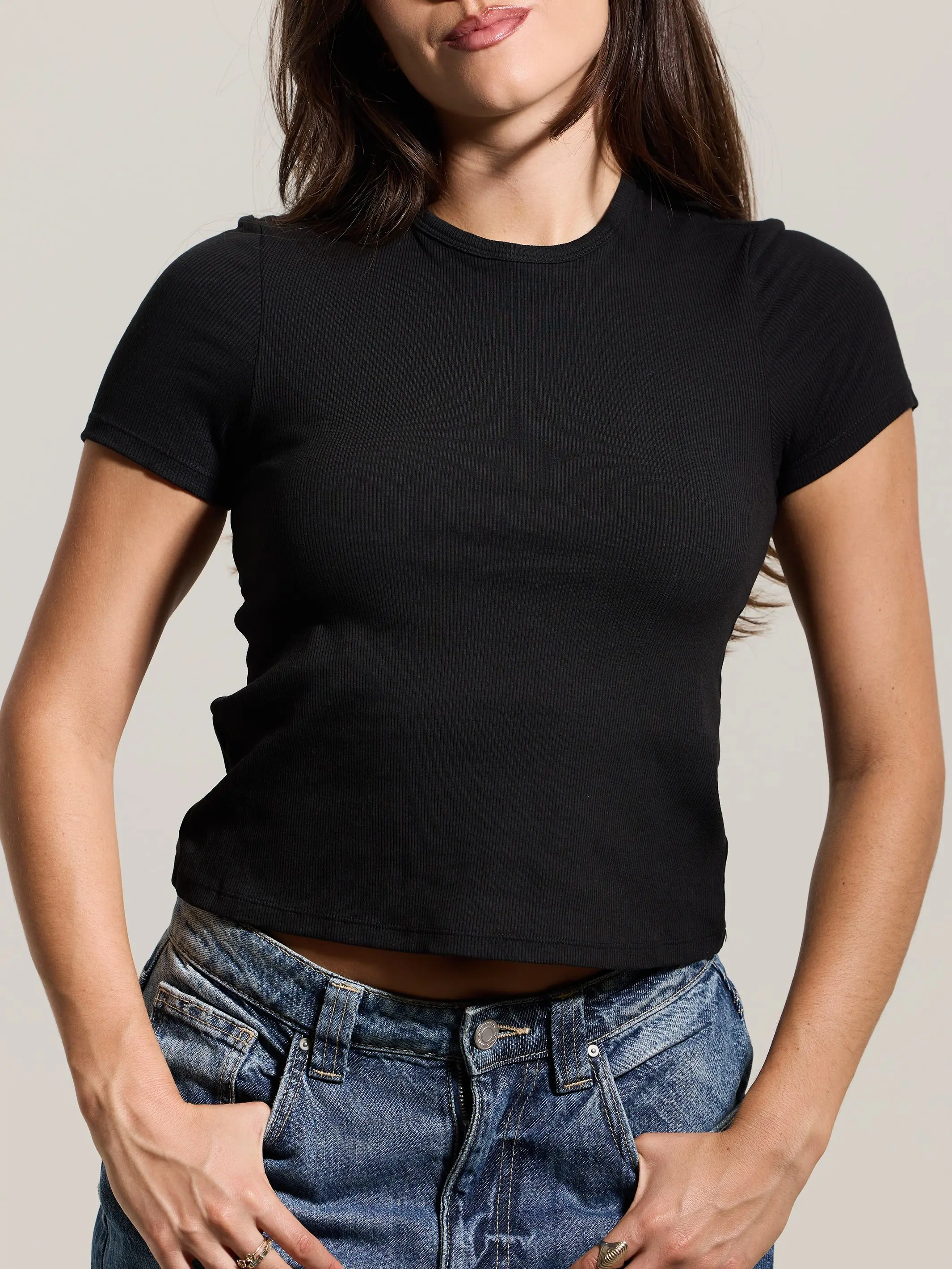 Bamboo Crew Neck T-Shirt Brami