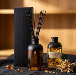 Midnight Flora: Honeysuckle Luxury Reed Diffuser