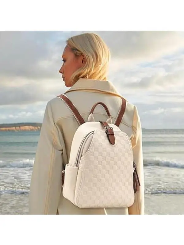 checkered backpack purse - TikTok Shop display picture 2