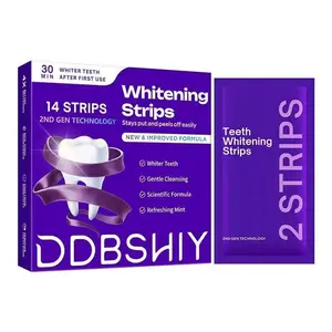 Whitening patches, teeth whitening patches, purple teeth whitening strips, combination of whitening and color correction - (suitable for both men and women)