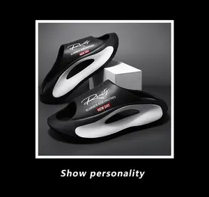 Men's Flip Flops Summer Vacation Beach Sandals Football Vibe Lightweight Non Slip Comfortable Casual Slides for Outdoor Travel Pool EVA Material Personalized Letter Printing - Walking Shoes, Boy