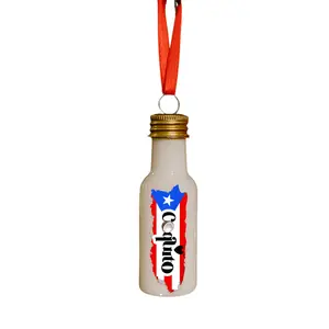 Small Coquito Ornament – Puerto Rican Holiday Keepsake Decoration Christmas