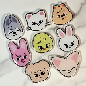 SKZ Magnetic Phone Grip, Fun Pop Grip, Cute Holiday Phone Accessory for Festive Season, Gift Idea For Fan sticky  phone  grip