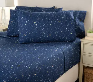 Home Reflections Double Brushed Halloween 6pc Sheet Set