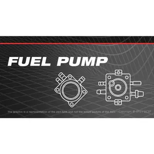 Gas Oil Fuel Pump For Poulan Pro BB18542LT PR167H425TA Lawn Tractors