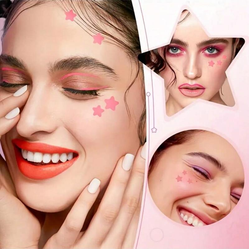 480 Pcs Hydrocolloid Pimple Patches for Face, Hypoallergenic Acne Spot Stickers with Tea Tree, Salicylic Acid and Cica Oil in Cute Colorful Star Shapes