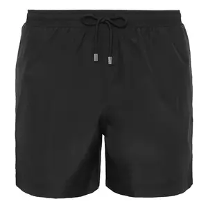 MardaSwim Mid-Length Swim Shorts — Black
