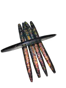 5" Domed Stick Worms in Pulsar Color (5 pack)